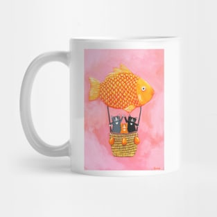 A Whimsical Balloon Ride! Mug